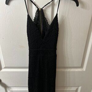 Stunning Black Lace Cocktail Dress